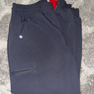 Charcoal Large high waisted Zamora joggers